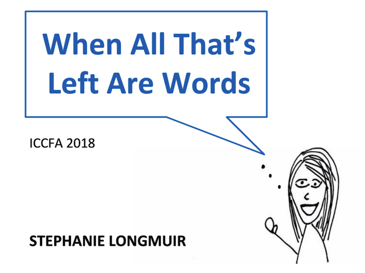 When All That's Left Are Words